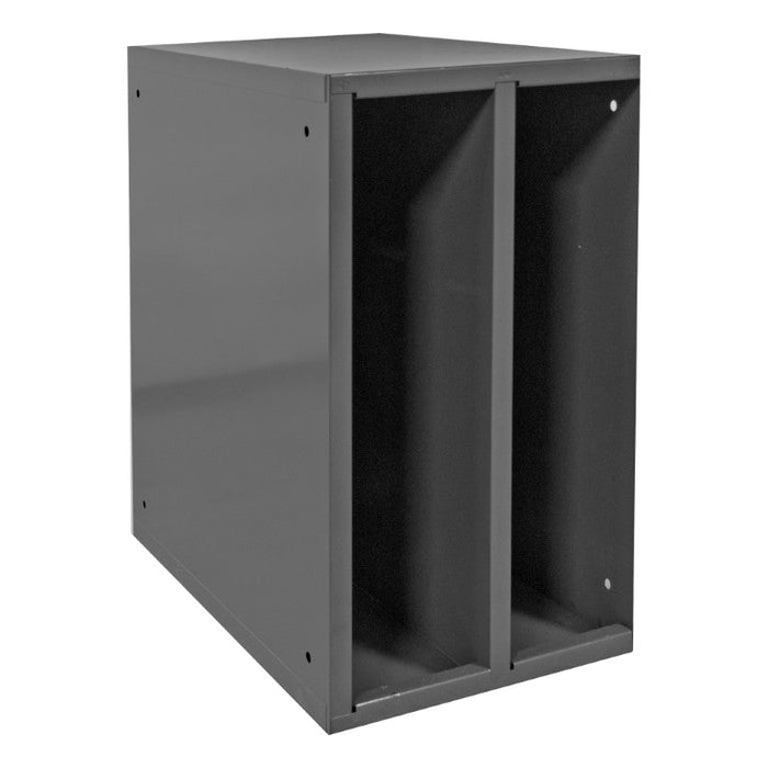 582-95 Hose Cabinet, 2 Openings, Gray
