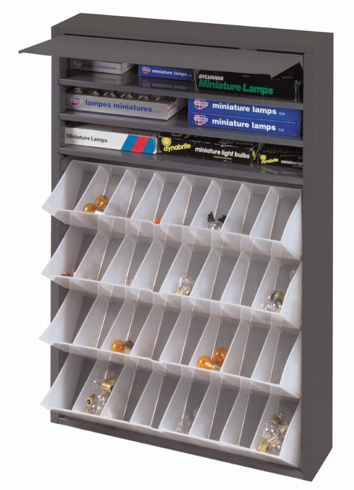 590-95 Dispensing Cabinet, 4 Trays, 28 Dividers