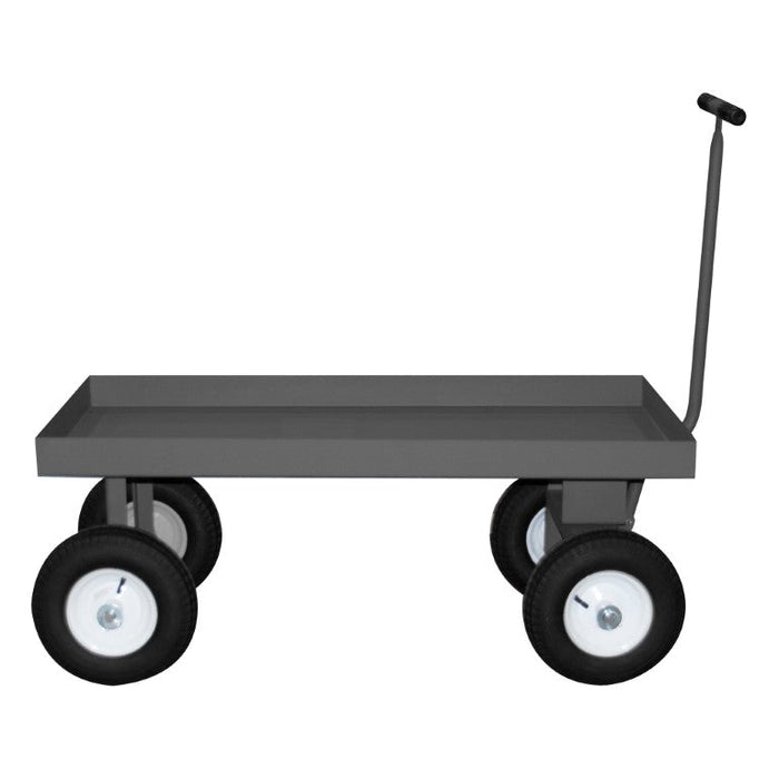 5WT3-2448-LU-12PN-95 5th Wheel Truck, (4) Rigid, Gray
