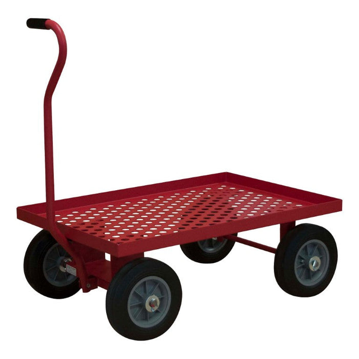 5WTP-2436-LU-10PN-17T 5th Wheel Truck, Perforated Red Deck