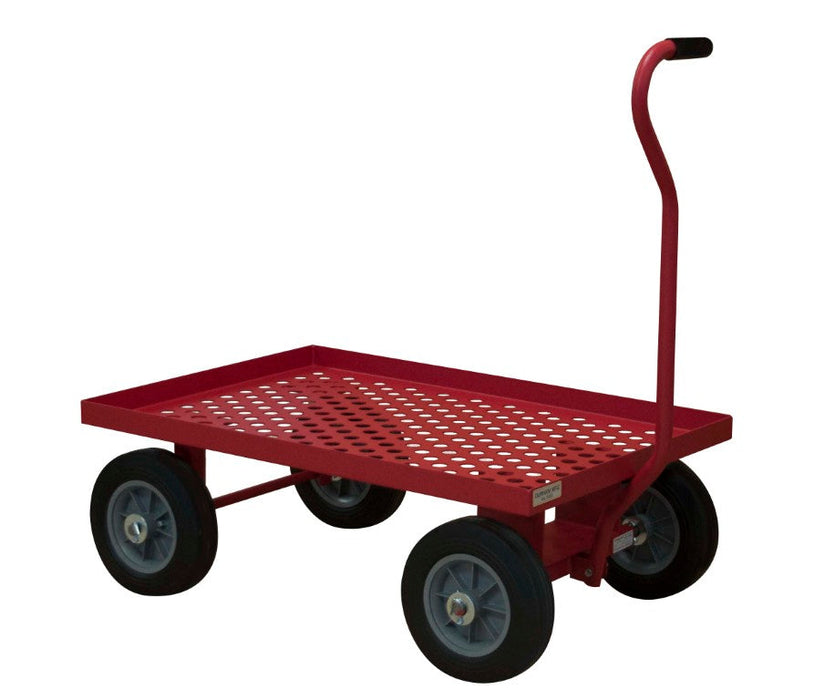 5WTP-2436-LU-10SPN-17T 5th Wheel Truck, Perforated Red Deck