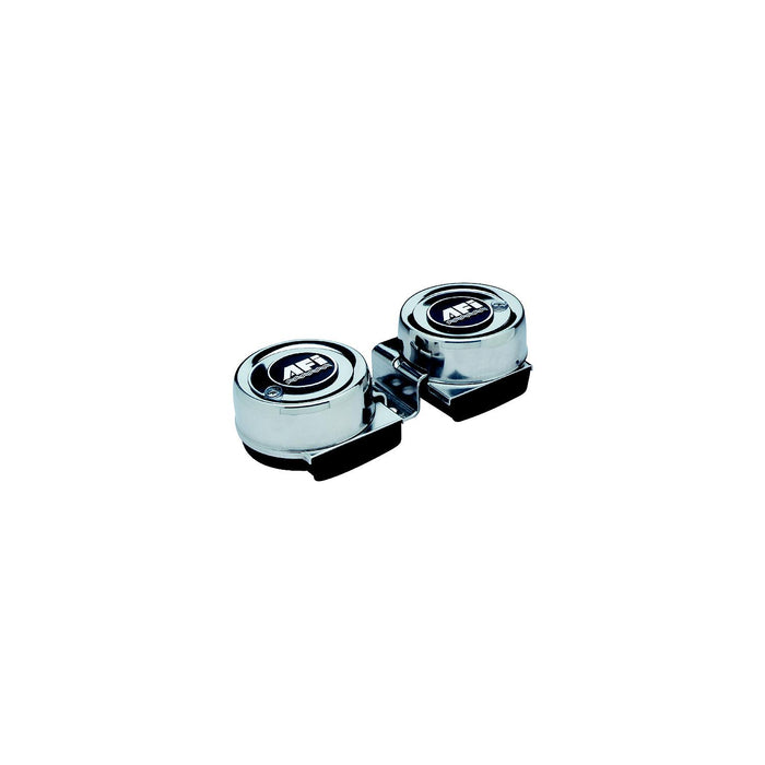 Marinco Mini Twin Electric Horn With Stainless Steel Cover - Marine-grade replacement part for boats and horns
