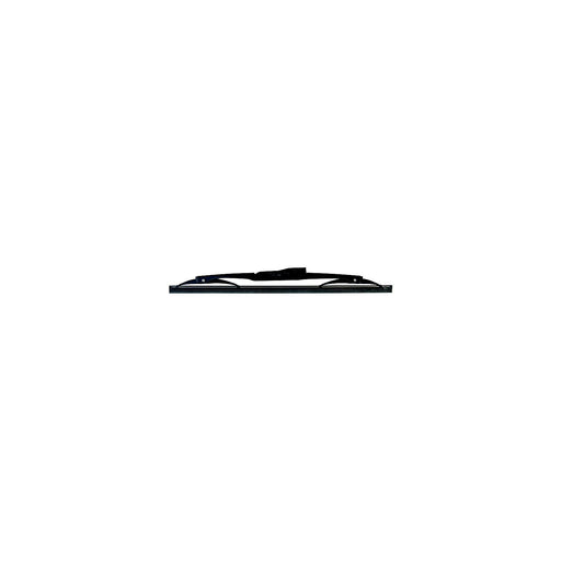 Marinco 34018B Deluxe Stainless Steel Wiper Blades w/Black Finish, 18" - Marine-grade replacement part for boats and horns
