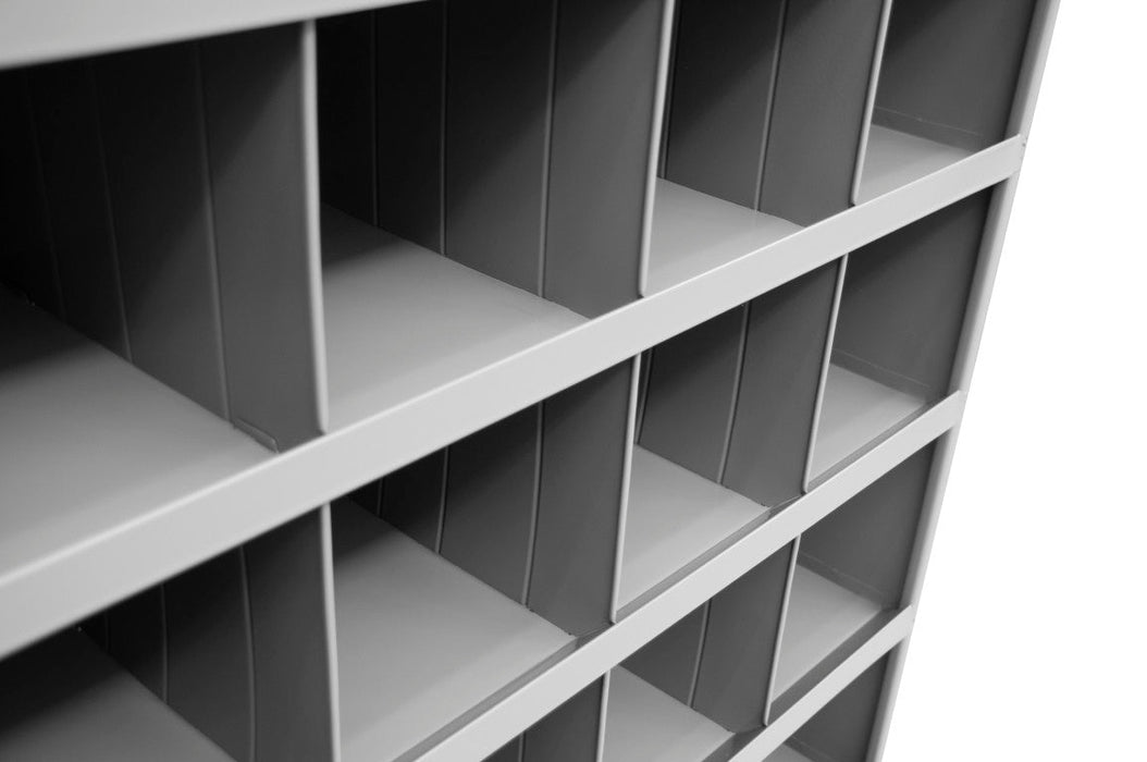 725-95 12" Deep, Tall 32 Opening Bin, Gray