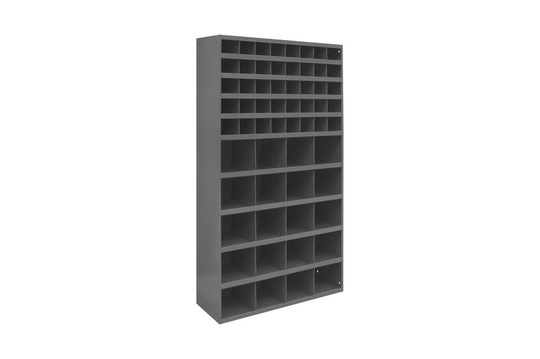 730-95 12" Deep, Tall 60 Opening Bin, Gray