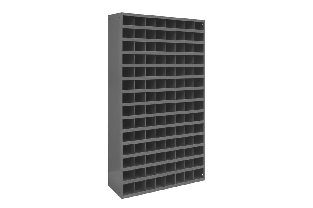 745-95 12" Deep, Tall 112 Opening Bin, Gray