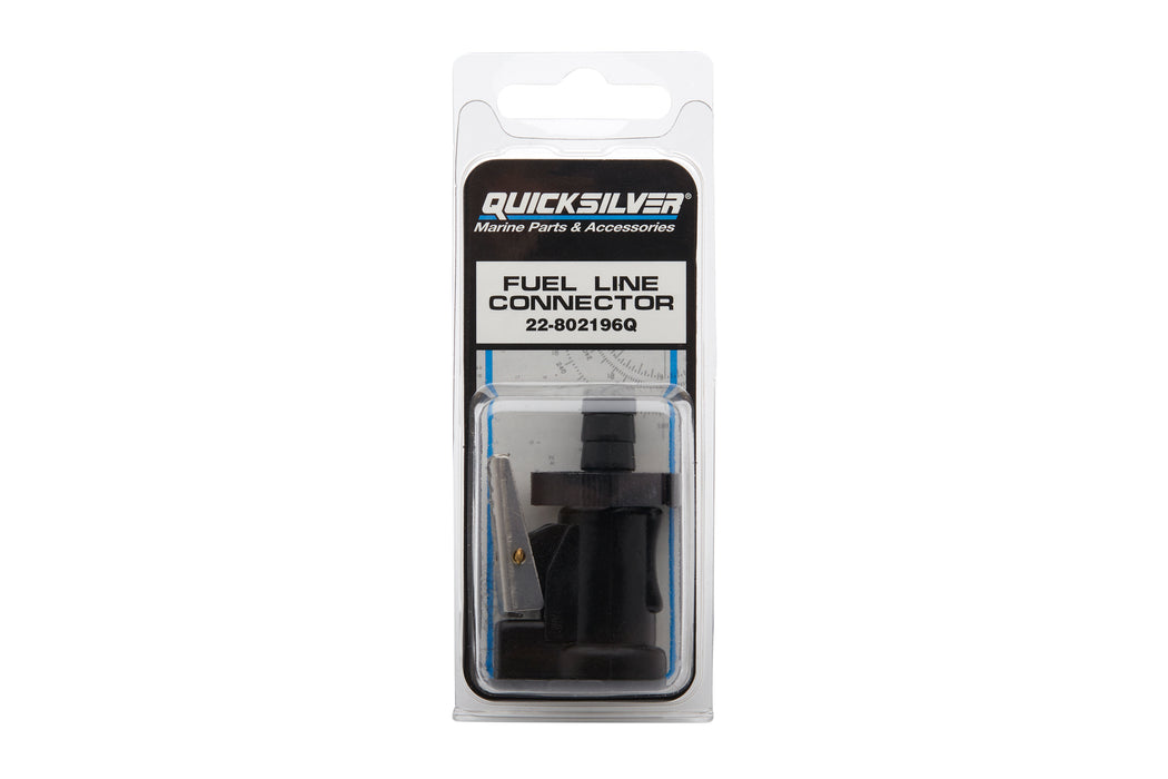 Quicksilver 802196Q Fuel Line Connector, 5/16" for Select Evinrude, Johnson and OMC Engines