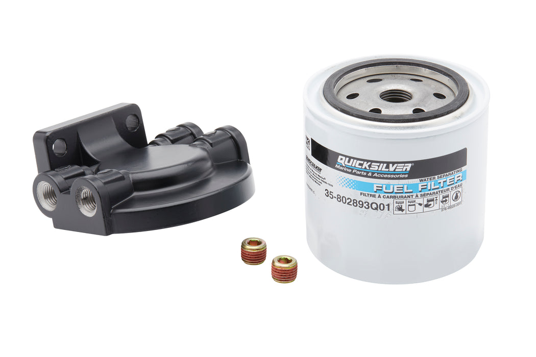 Quicksilver 802893Q4 Water Separating Fuel Filter Kit for Mercury and Mariner Outboards, MerCruiser Sterndrive and Inboard Engines