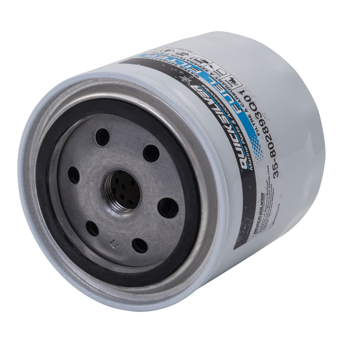 Quicksilver 802893Q01 Water Separating Fuel Filter for Mercury and Mariner Outboards, MerCruiser Sterndrive and Inboard Engines