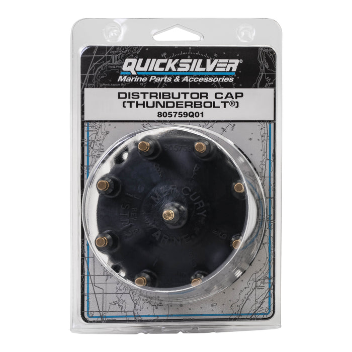 Quicksilver 805759Q01 Distributor Cap for Marinized V8 Engines by GM with Thunderbolt IV and V HEI Ignition Systems