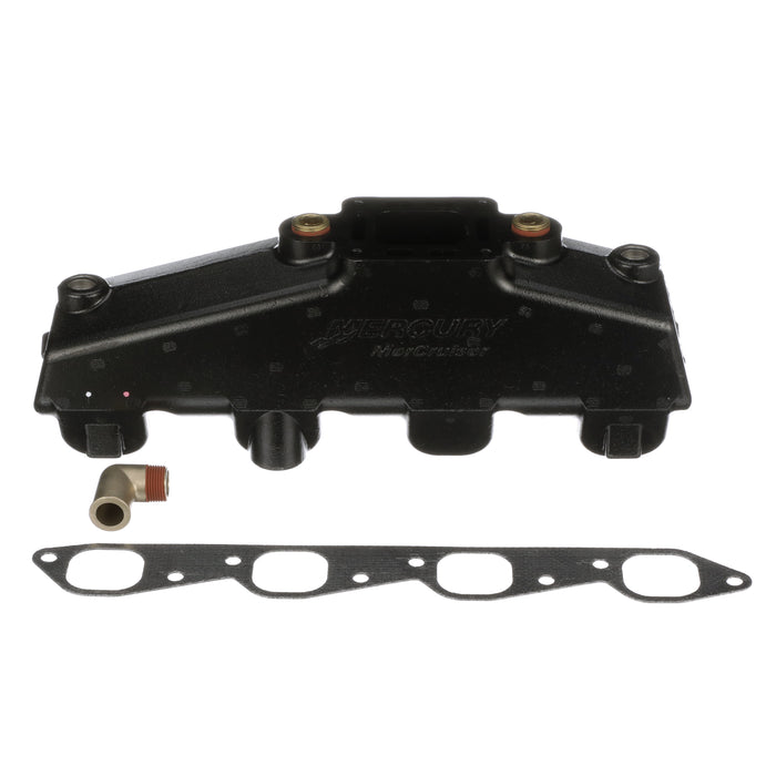 Quicksilver 807078T08 Exhaust Manifold, Port or Starboard, for Select MerCruiser V8 Sterndrive & Inboard Engines