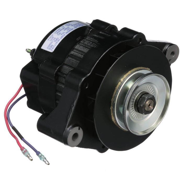 Quicksilver 817119A4 55 Amp Alternator, Mando, V-Belt for Select 4-Cylinder MerCruiser Sterndrive or Inboard Engines Made by GM, 1982-2016