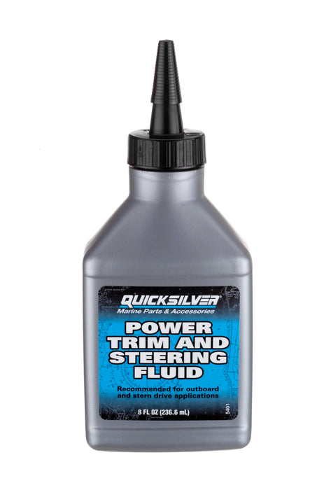 Quicksilver 858074Q01 Power Trim and Steering Fluid, 8 oz