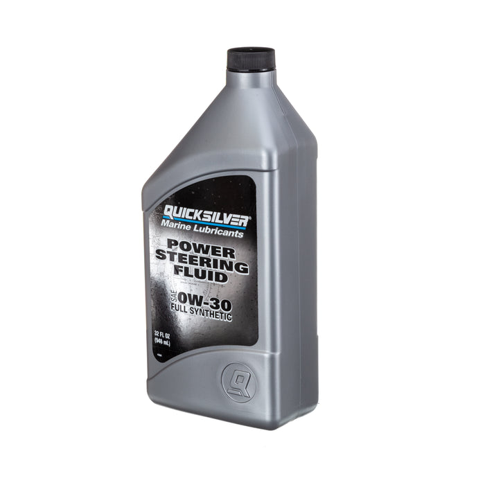 Quicksilver 858077Q01 0W-30 Full Synthetic Power Steering Fluid, 32 oz