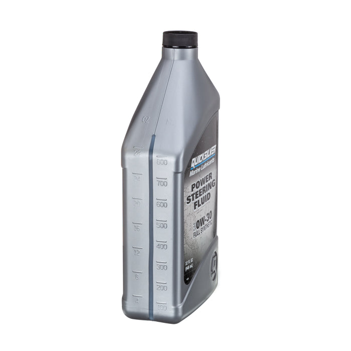 Quicksilver 858077Q01 0W-30 Full Synthetic Power Steering Fluid, 32 oz