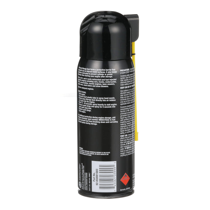 Quicksilver 858081Q03 Storage Seal Engine Fogging Oil, 12 oz