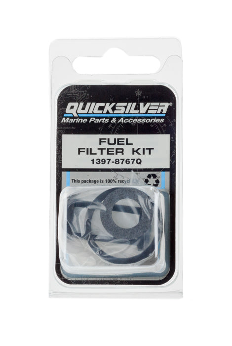 Quicksilver 8767Q Fuel Filter for 2 Barrel and 4 Barrel Rochester Carburetors