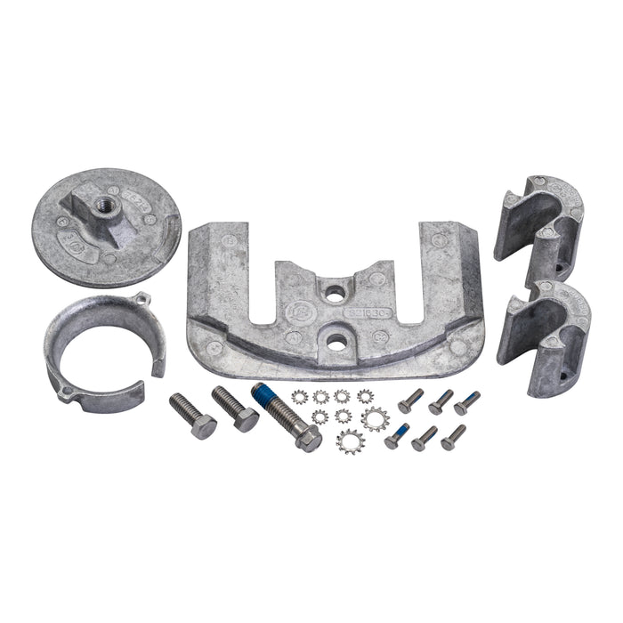 Quicksilver 888758Q02 Aluminum Anode Kit for MerCruiser Bravo One Sterndrives, 1988 & Newer