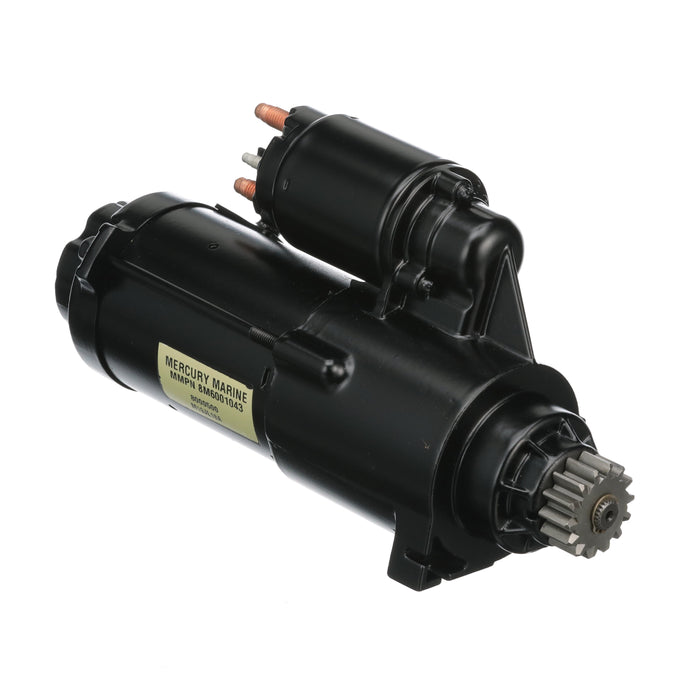 Quicksilver 892339T01 Starter Motor Assembly for Select Mercury and Mariner 2-Cycle, 4-Stroke, EFI, DFI and Verado Outboards