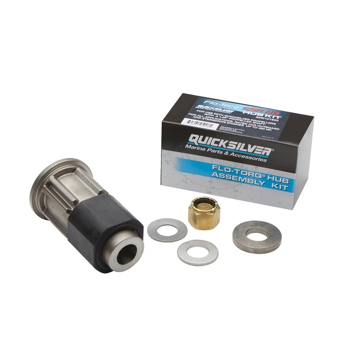 Quicksilver 8M0101603 Flo-Torq SSR HD Propeller Hub Kit for Mercury 200-400hp 4-Stroke Outboards with 1.25" Diameter Prop Shaft