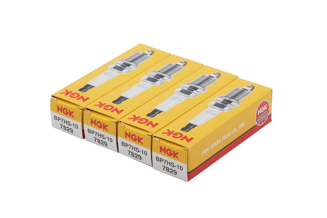 Quicksilver 8M0114744 BP7HS Spark Plug, Pack of 4