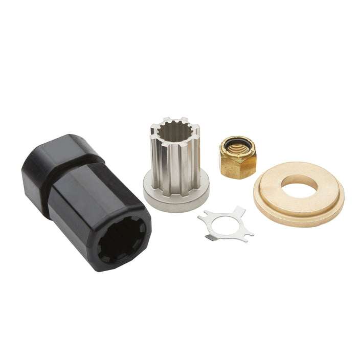 Quicksilver 8M0150152 Flo-Torq SSR Propeller Hub Kit for Mercury 40hp CT and 225hp 4-Stroke Outboards with 1" Diameter Prop Shaft