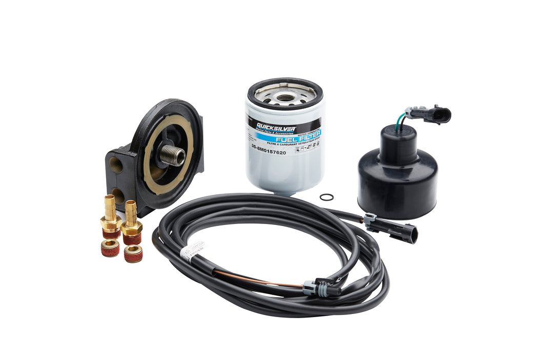 Quicksilver 8M0157708 Water Separating and Sensing Fuel Filter Kit for Select Mercury L6 Verado Outboards