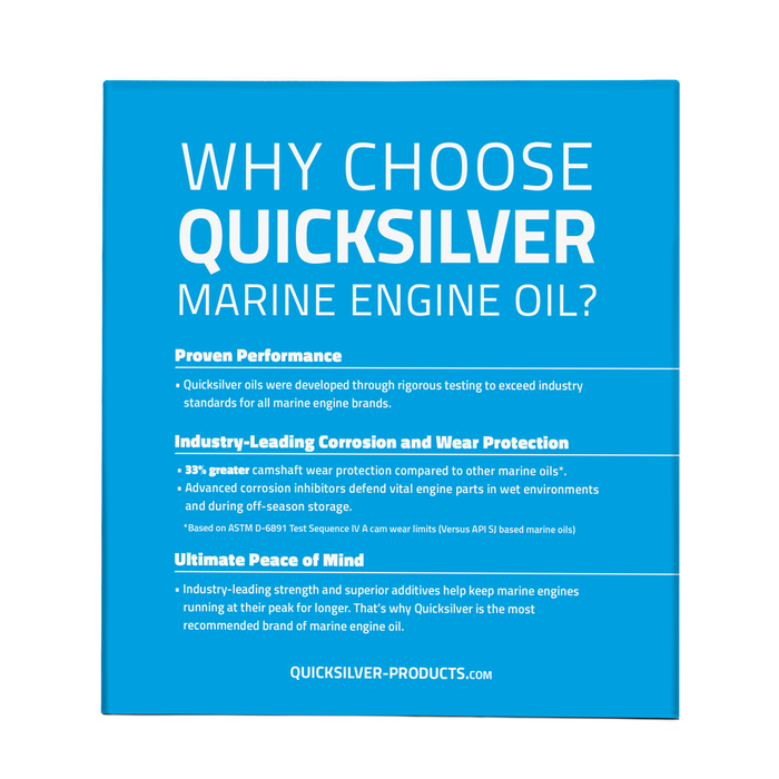 Quicksilver 25W-40 Sterndrive and Inboard Oil Change Kit
