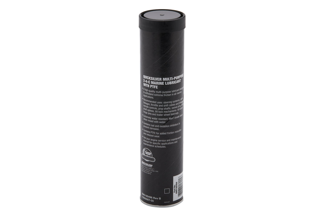 Quicksilver 8M0190469 2-4-C Marine Grease with Teflon, 14 oz