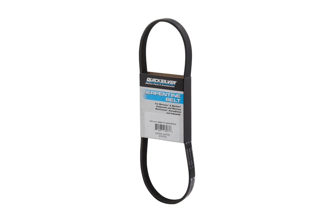 Quicksilver 8M0218433 Alternator Belt for Mercury 175-300hp-450R 3.4L V6 and 4.6L V8 4-Stroke Outboards