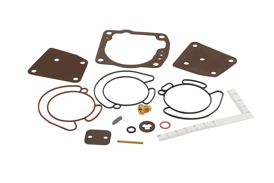 Quicksilver 8M6010309 Carb Repair Kit for Select Evinrude, Johnson, OMC V4 and V6 2-Cycle (60 Degree Powerhead) Outboards