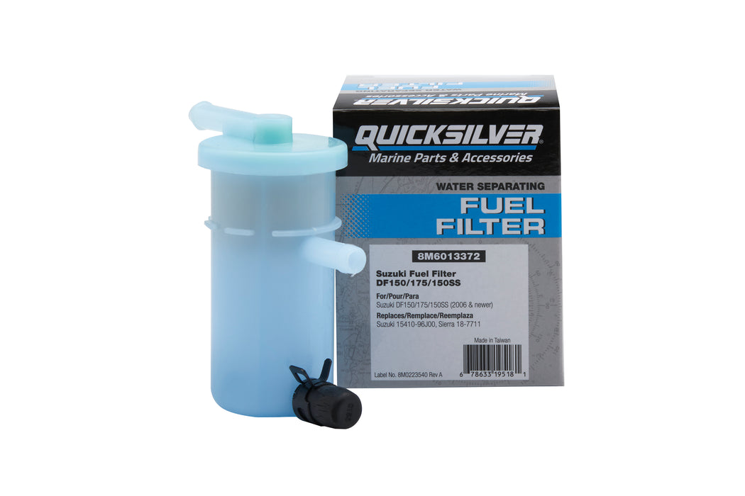 Quicksilver 8M6013372 Fuel Filter for Select Suzuki DF150/175/150SS Outboards