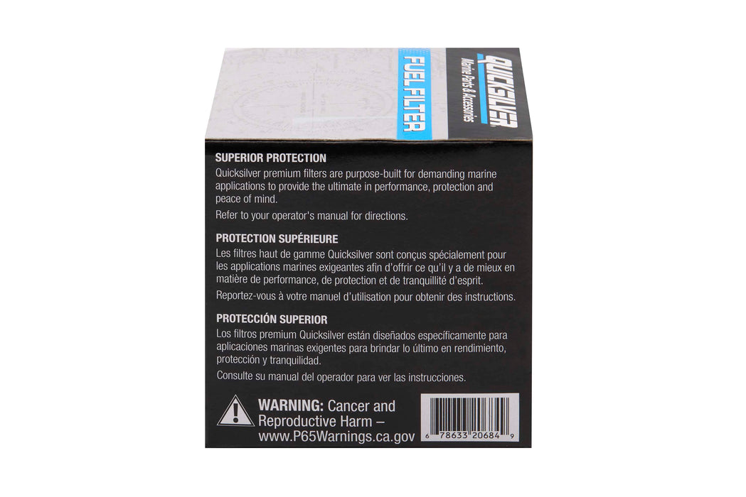 Quicksilver 8M6013845 Fuel Filter for Select F150, F200, F225, F250 and F250B Yamaha Outboards