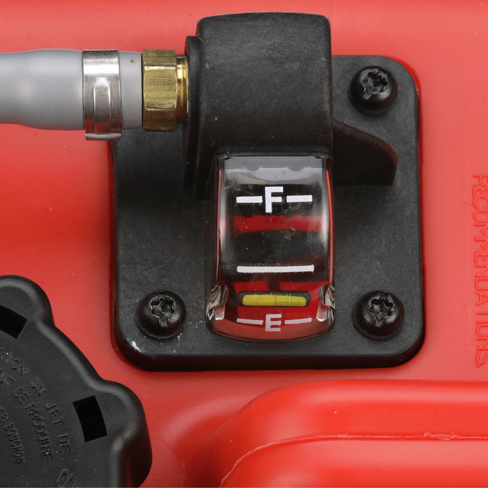 Quicksilver 8M0047598 Portable Marine Boat Fuel Tank with Fuel Demand Valve, 3.2 Gallon Capacity