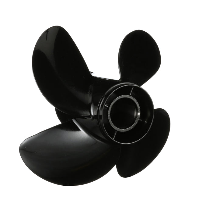 Quicksilver Nemesis 4-Blade Aluminum Propeller, 14" Diameter x 19" Pitch, Right Hand Rotation