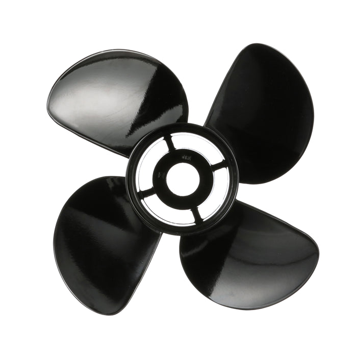 Quicksilver Nemesis 4-Blade Aluminum Propeller, 14" Diameter x 23" Pitch, Right Hand Rotation