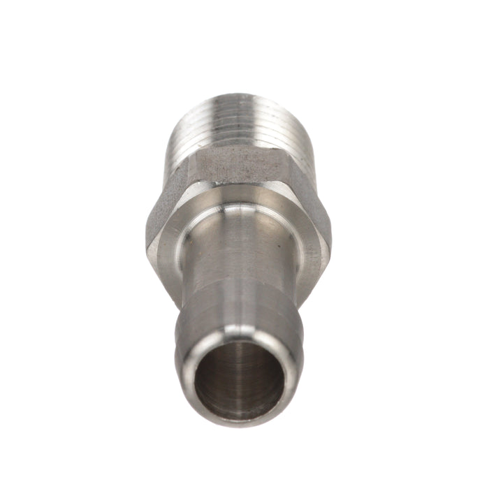 Quicksilver 8M0058419 Stainless Steel Fuel Tank 1/4" NPT Thread Fitting with 5/16" Barb