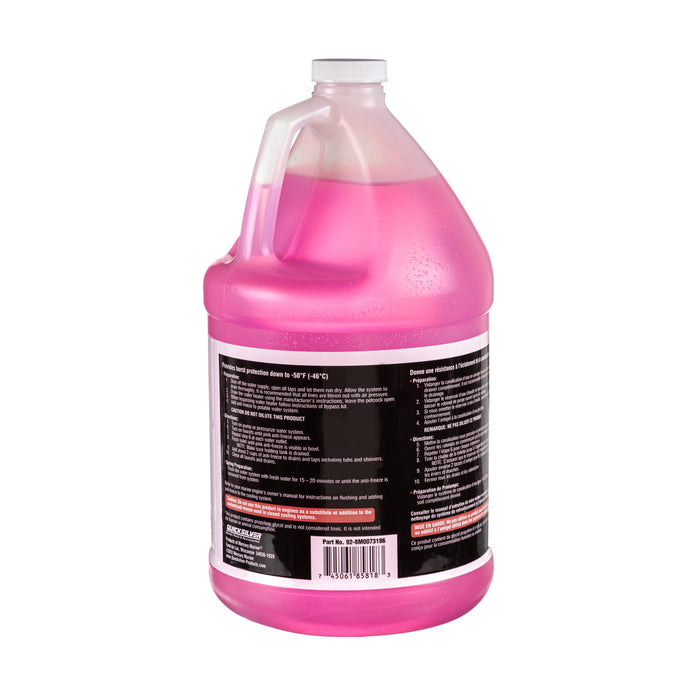 Quicksilver 8M0073196 Water System Anti-Freeze, Burst Protection -50 Degrees F, 1 Gallon