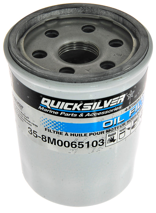 Quicksilver 10W-30 Oil Change Kit for 4-Stroke 75hp, 90hp and 115hp Mercury 2.1L Outboards
