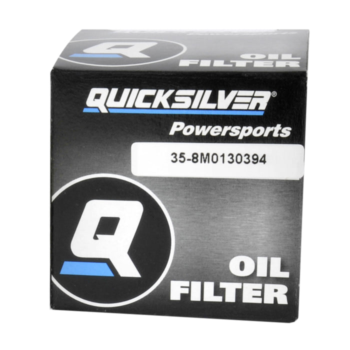 Quicksilver 8M0130394 Oil Filter Element for Kawasaki, Suzuki, and Arctic Cat ATVs and Motorcycle