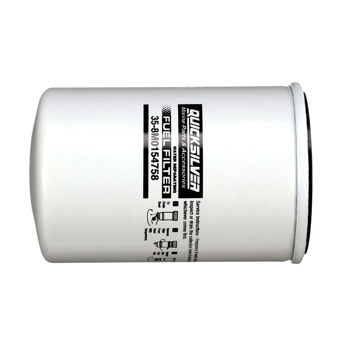 Quicksilver 8M0154758 Water Separating Fuel Filter for Various Marine Engines
