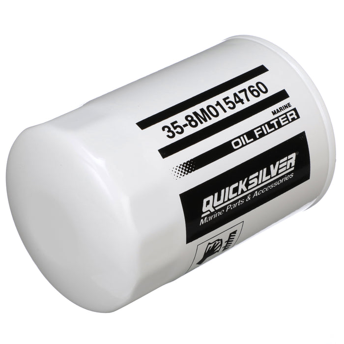 Quicksilver 8M0154760 20 Micron Oil Filter for Various Marine Engines