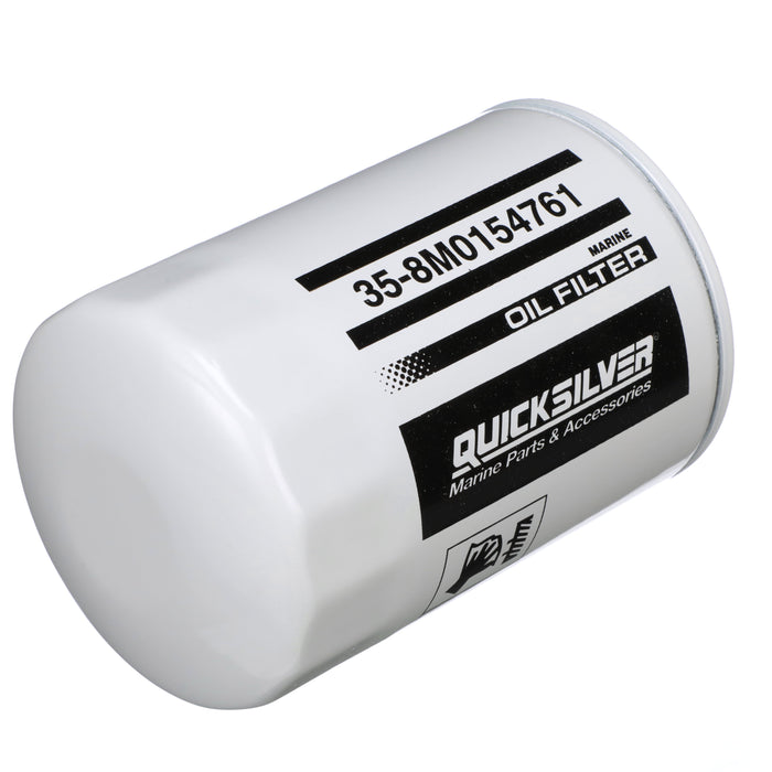 Quicksilver 8M0154761 20 Micron Oil Filter for Various Marine Engines