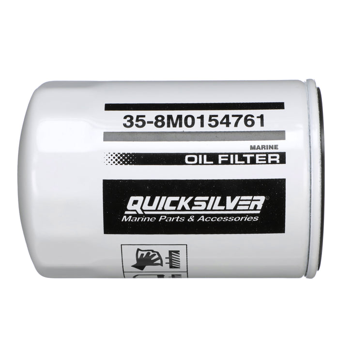 Quicksilver 8M0154761 20 Micron Oil Filter for Various Marine Engines
