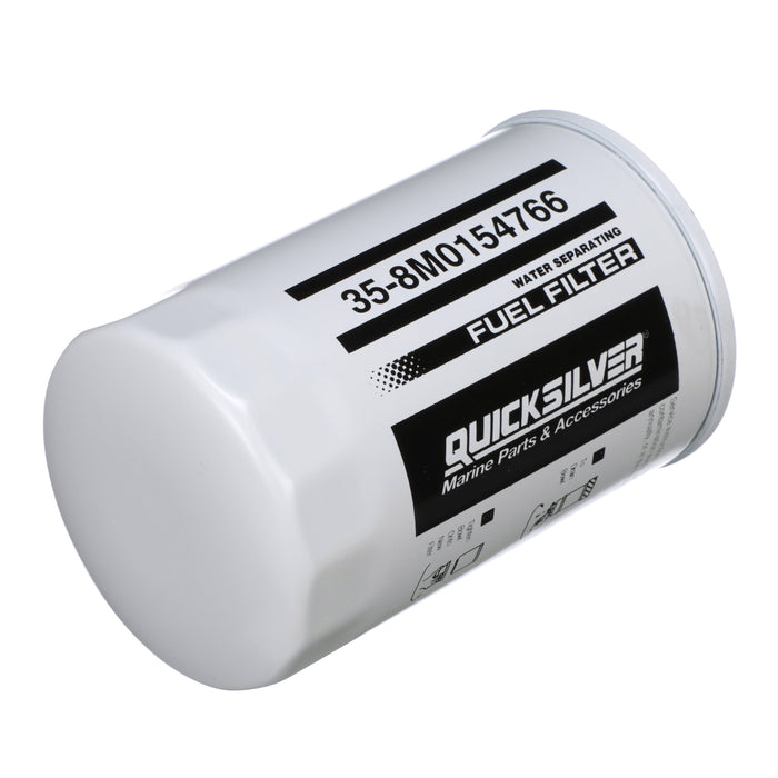 Quicksilver 8M0154766 Water Separating Fuel Filter for Select Yamaha 2-Stroke & 4-Stroke Outboards