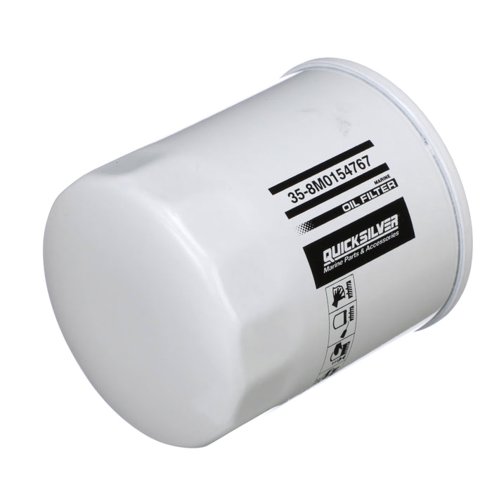 Quicksilver 8M0154767 20 Micron Oil Filter for Various Marine Engines