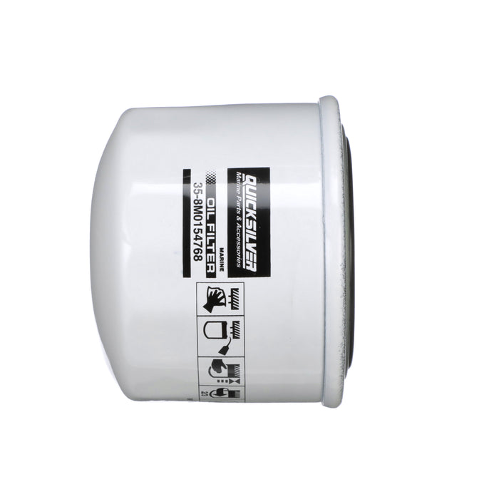 Quicksilver 8M0154768 20 Micron Oil Filter for Various Marine Engines