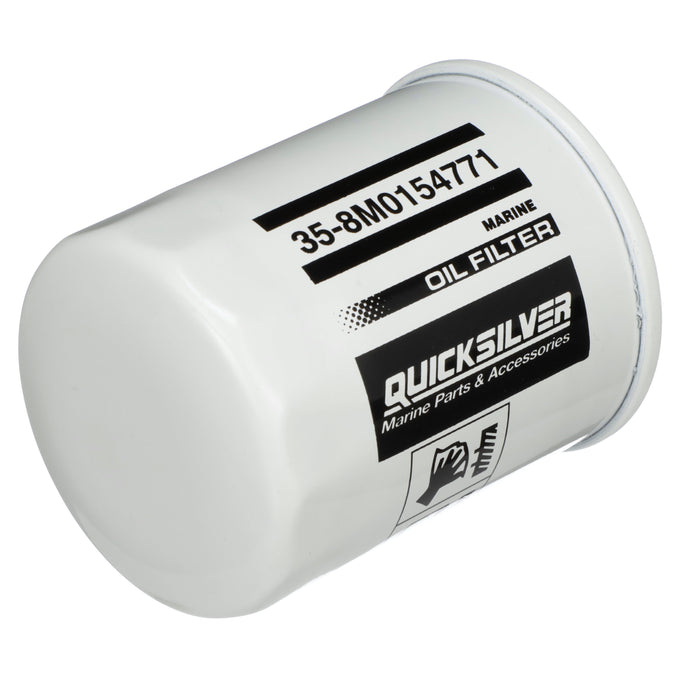 Quicksilver 8M0154771 20 Micron Oil Filter for Various Marine Engines
