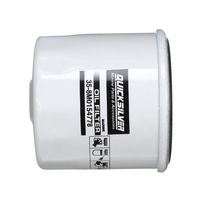 Quicksilver 8M0154778 20 Micron Oil Filter for Various Marine Engines