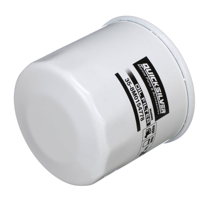 Quicksilver 8M0154778 20 Micron Oil Filter for Various Marine Engines